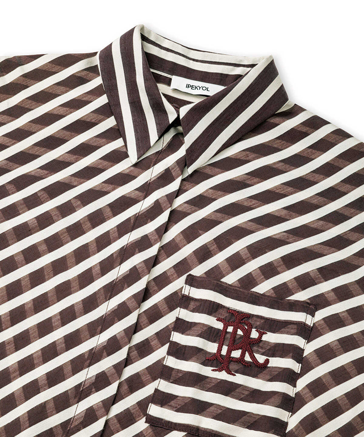 Monogram Embroidery Shirt