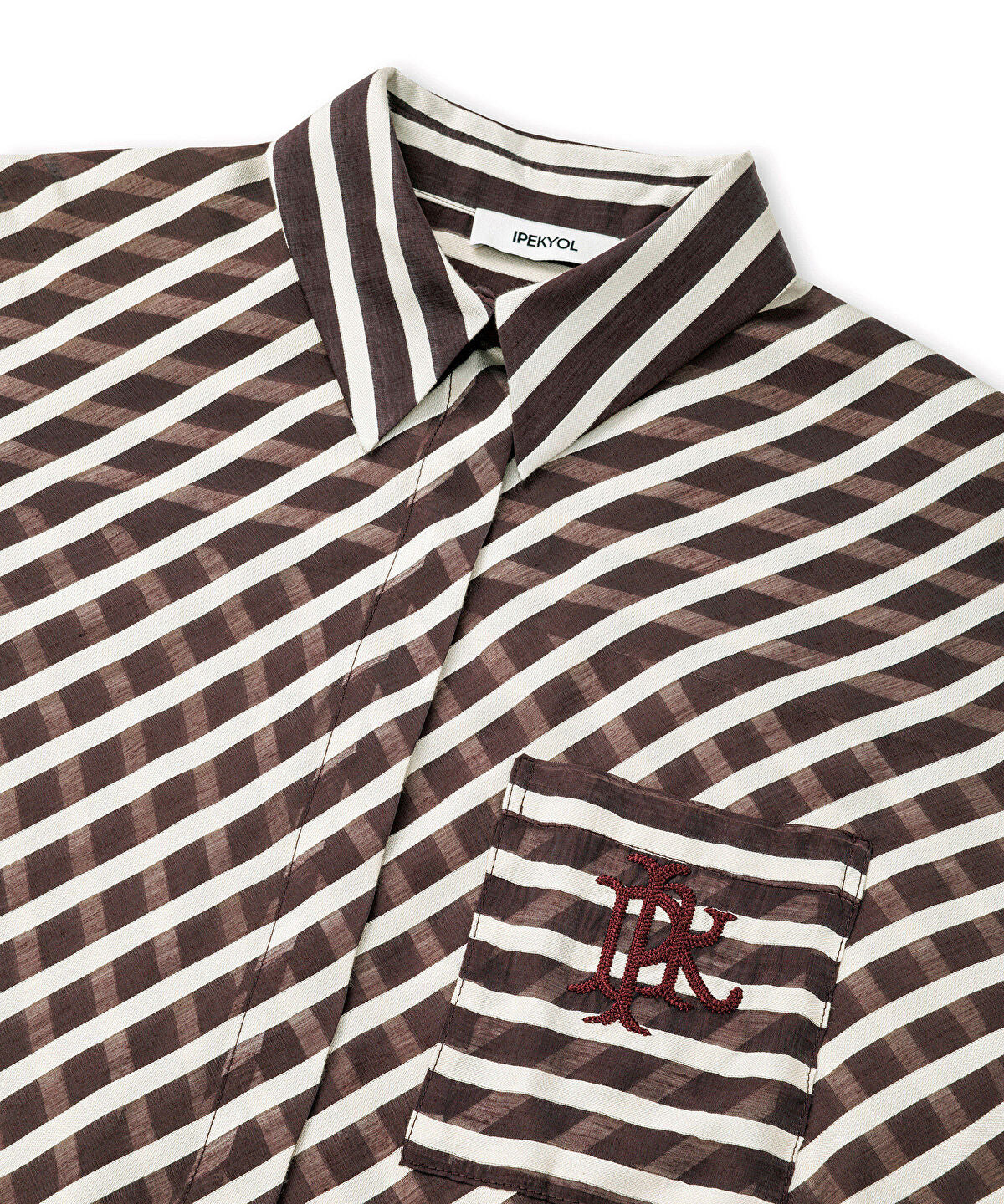 Monogram Embroidery Shirt