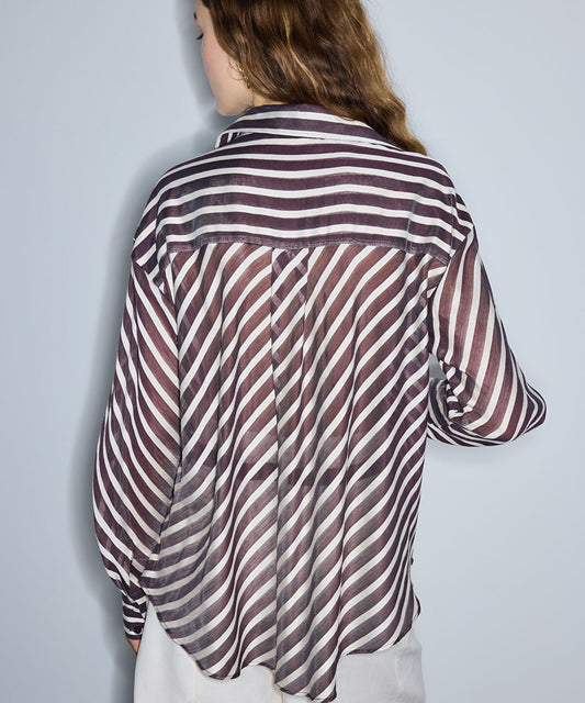 Monogram Embroidery Shirt
