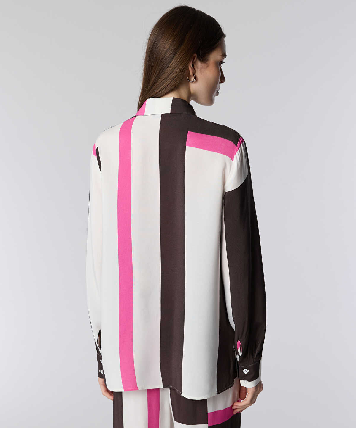 Color-Block Printed Shirt