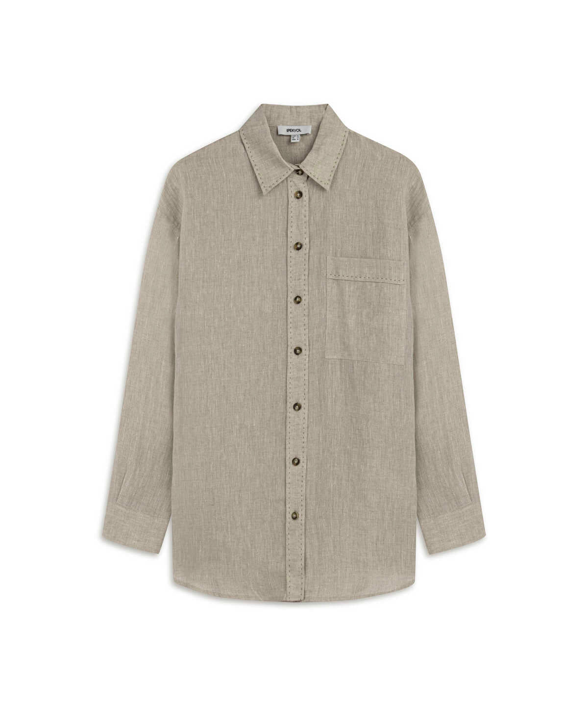 Zoomed Linen Shirt