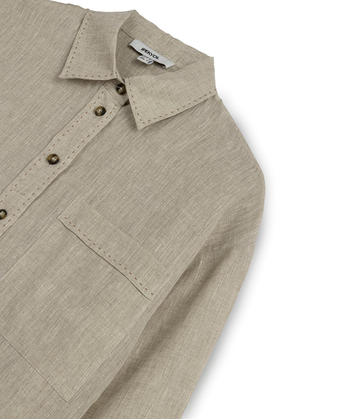 Zoomed Linen Shirt