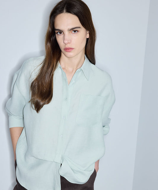 Asymmetric Twisted Shirt