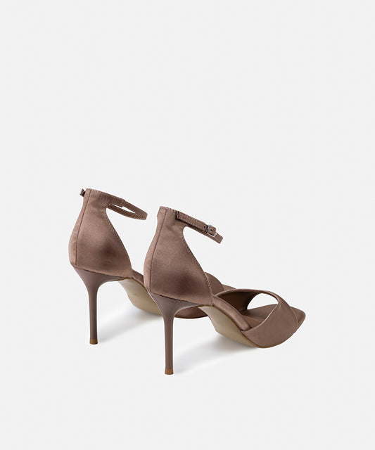 Satin-Finished Heels