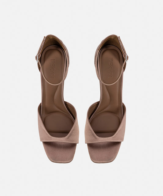 Satin-Finished Heels