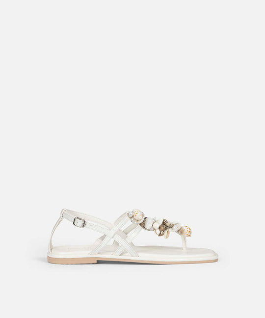 Seashell Embellished Sandals