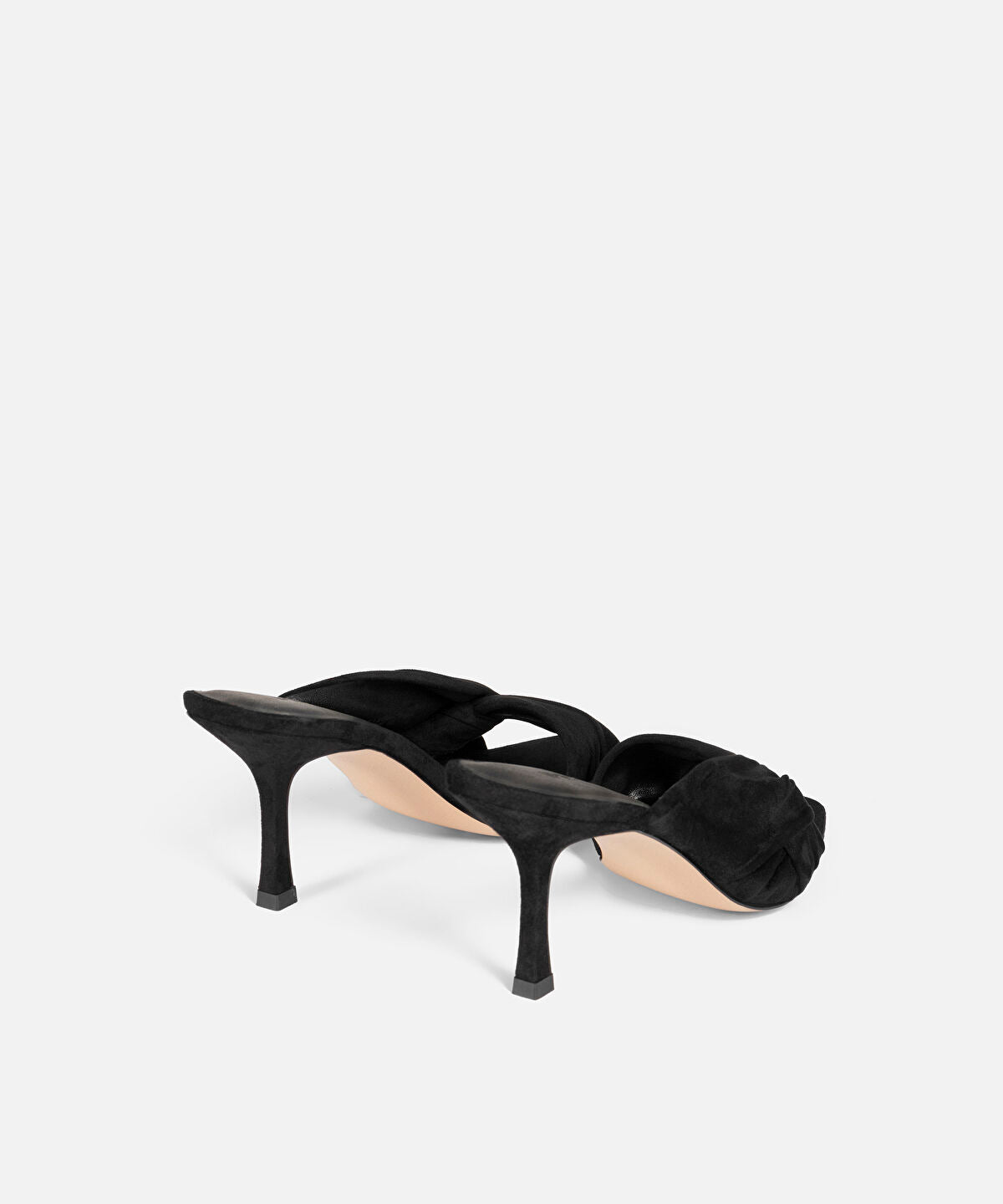 Zoomed Twist Detail Mules