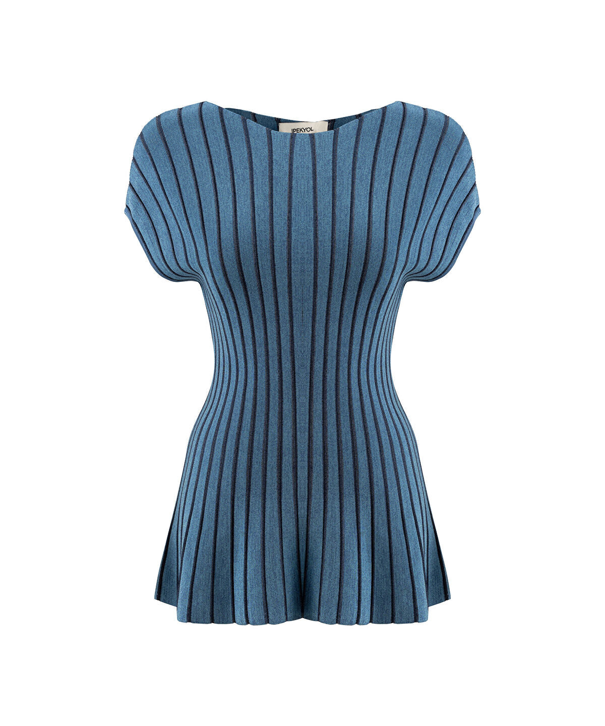 Contrast Trim Knit Top