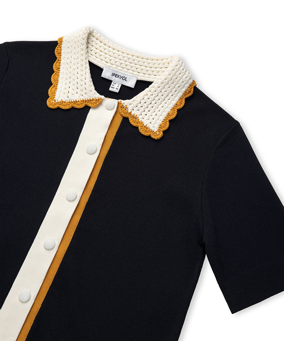Color-Block Knit Top