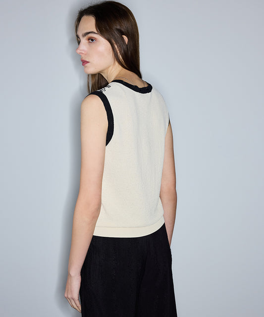 Floral Print Knit Top