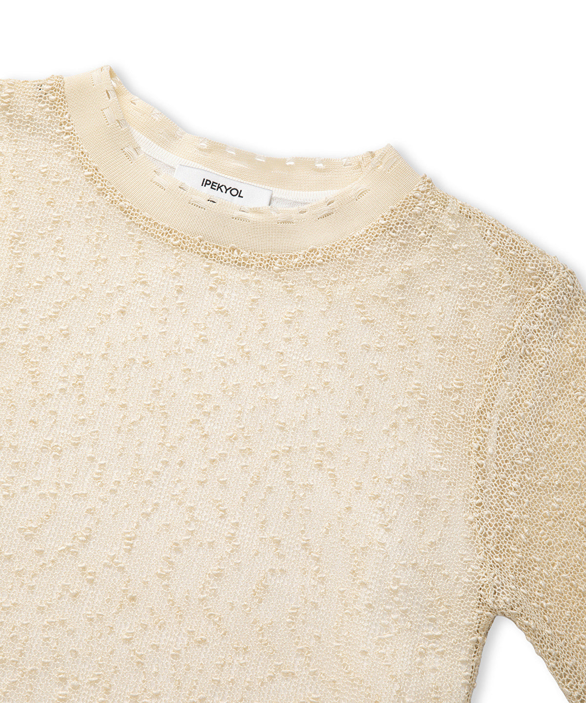 Zoomed Two-Piece Knit Top