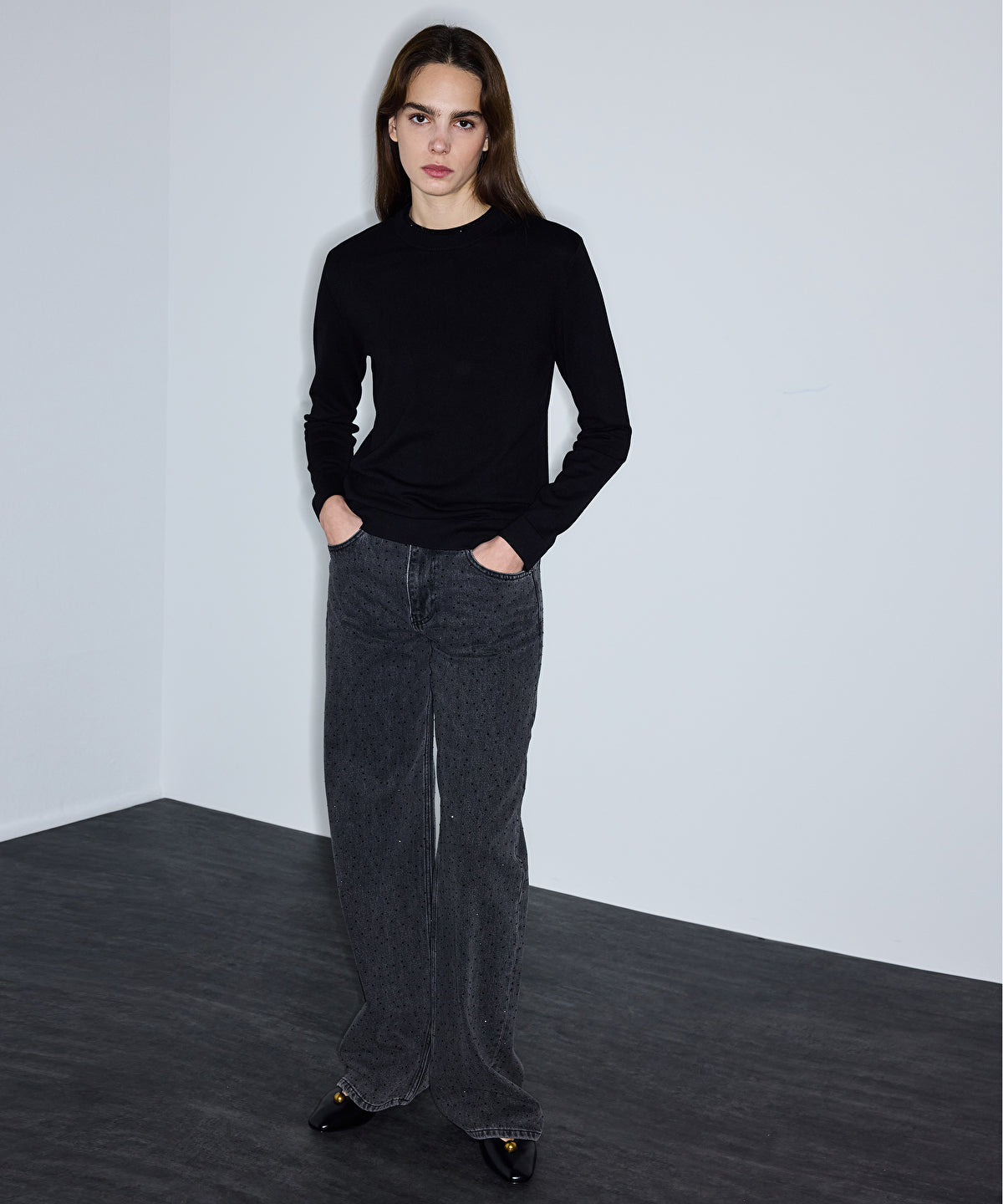 Zoomed Layered Knit Top