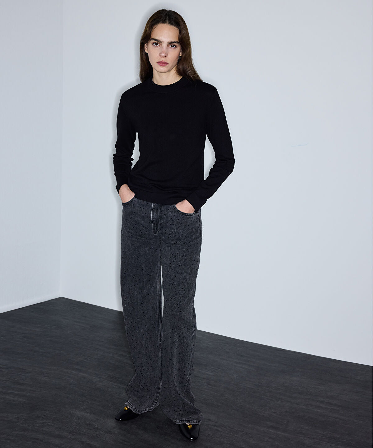 Zoomed Layered Knit Top