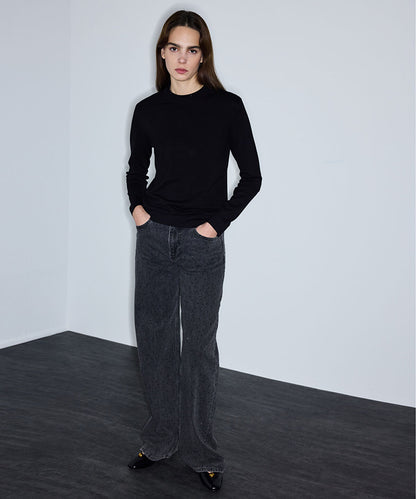 Layered Knit Top