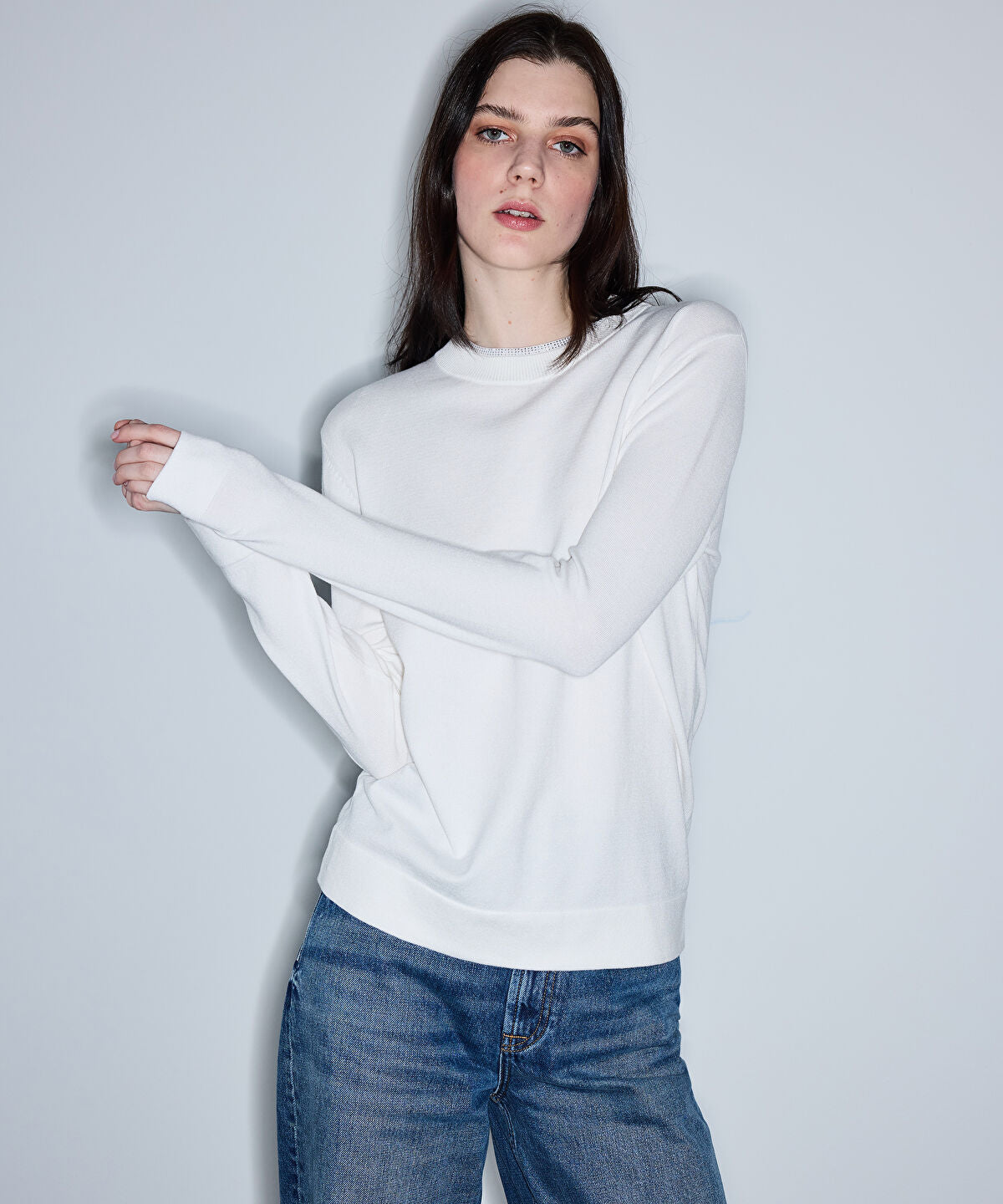 Zoomed Layered Knit Top