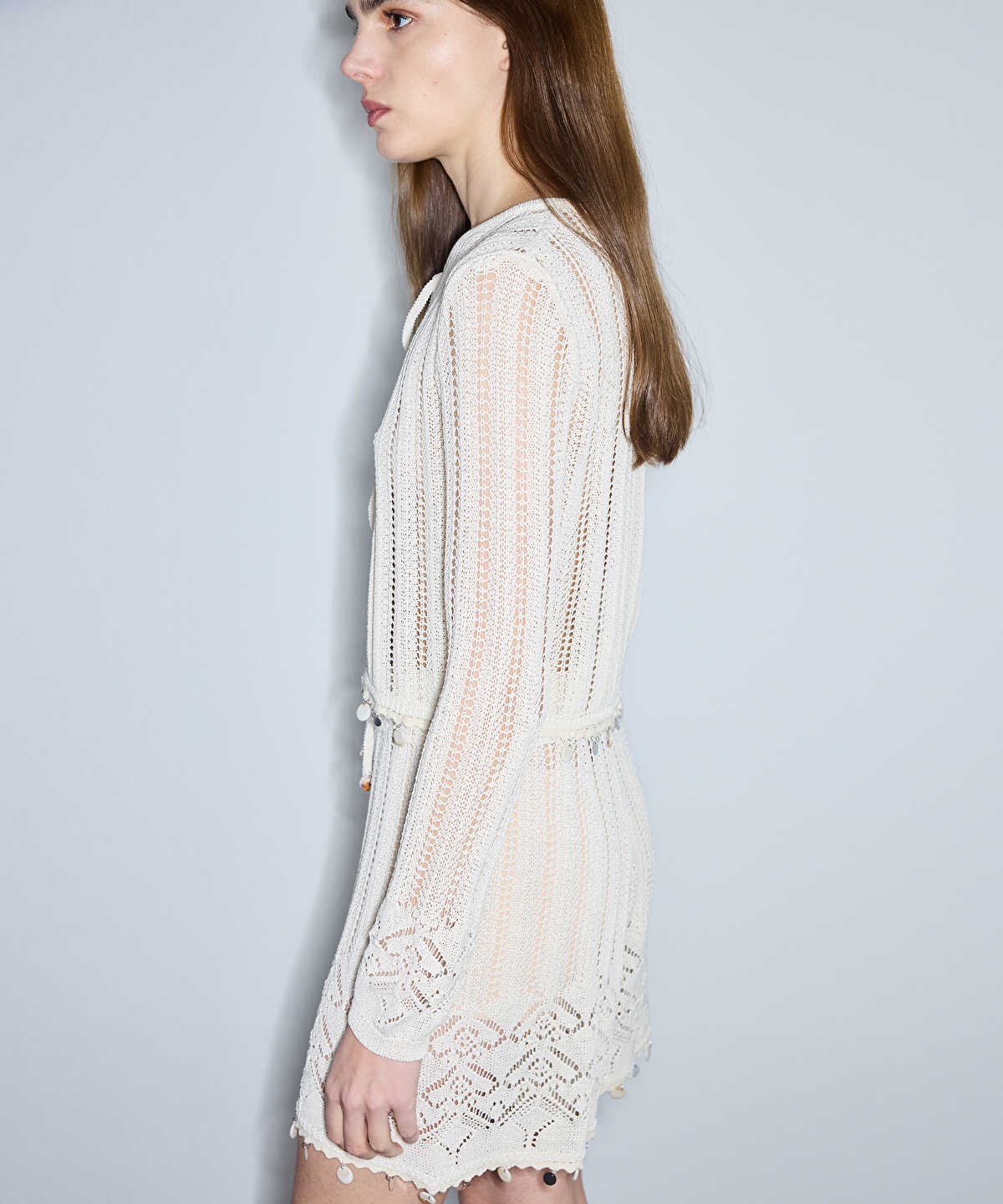 Openwork Knit Top