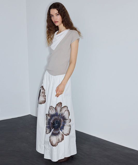 Color-Block Knit Top