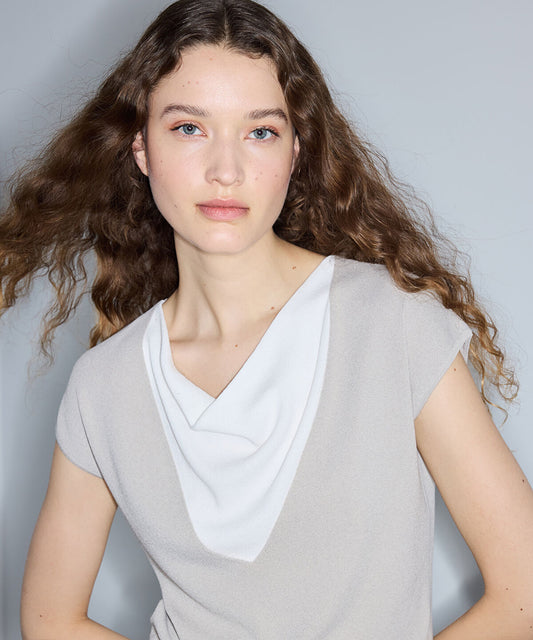 Color-Block Knit Top