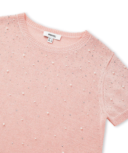 Embellished Knit Top