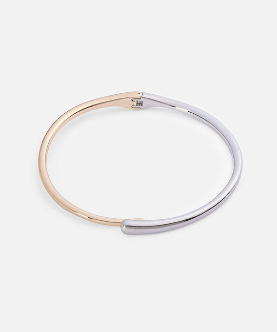 Two-Tone Rigid Necklace