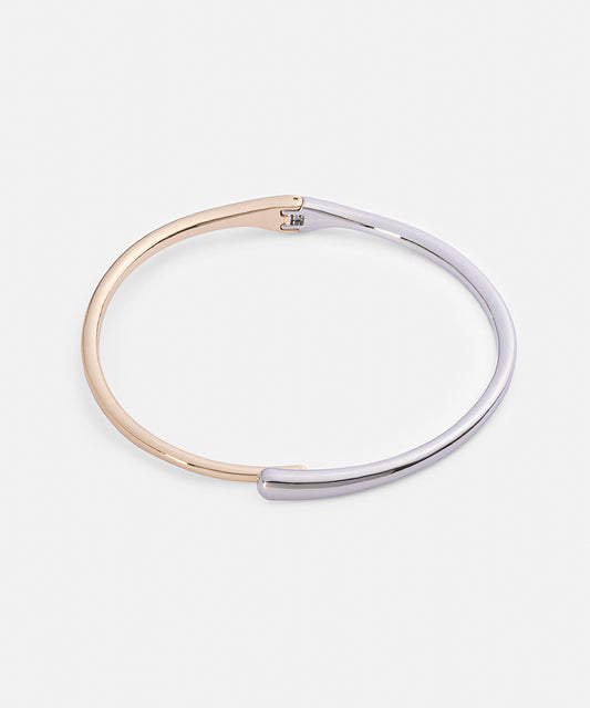 Two-Tone Rigid Necklace