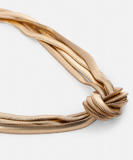 Knotted Chain Necklace