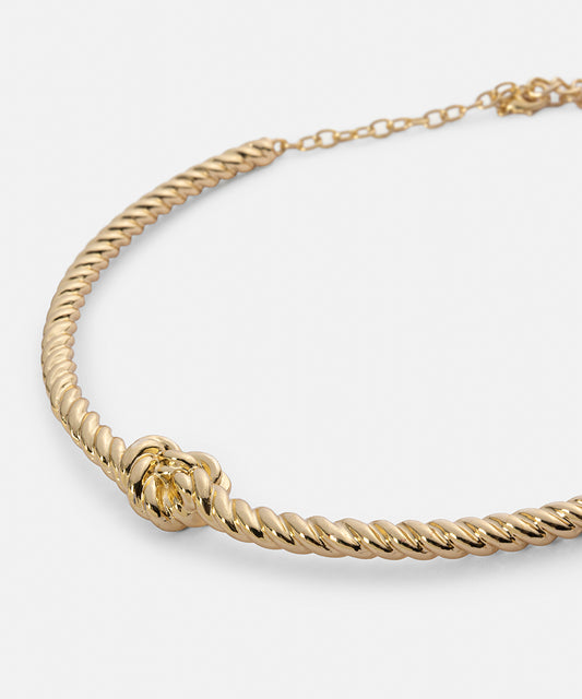 Knotted Rigid Necklace