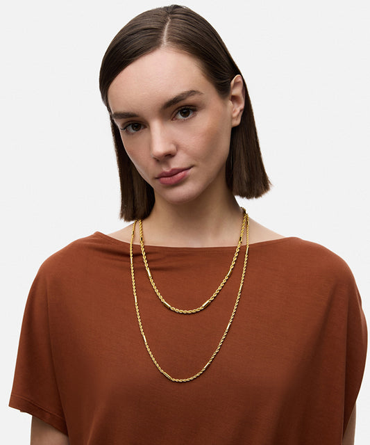 Spiral Chain Necklace