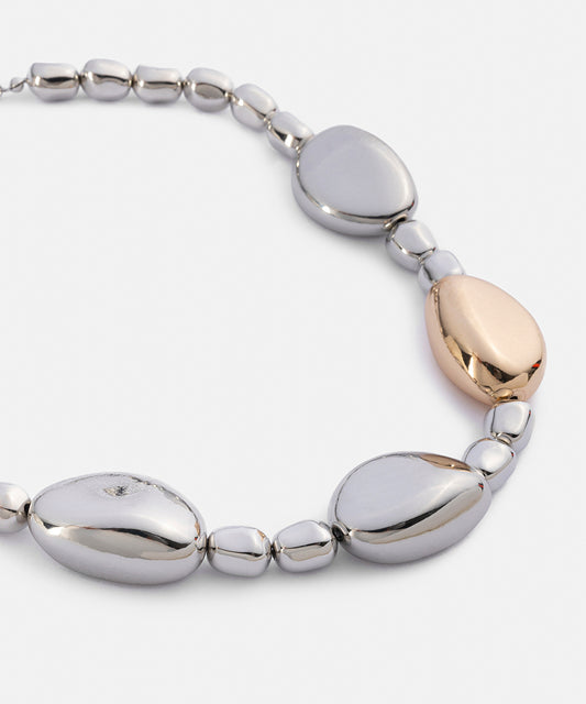 Multi-Piece Two-Tone Necklace