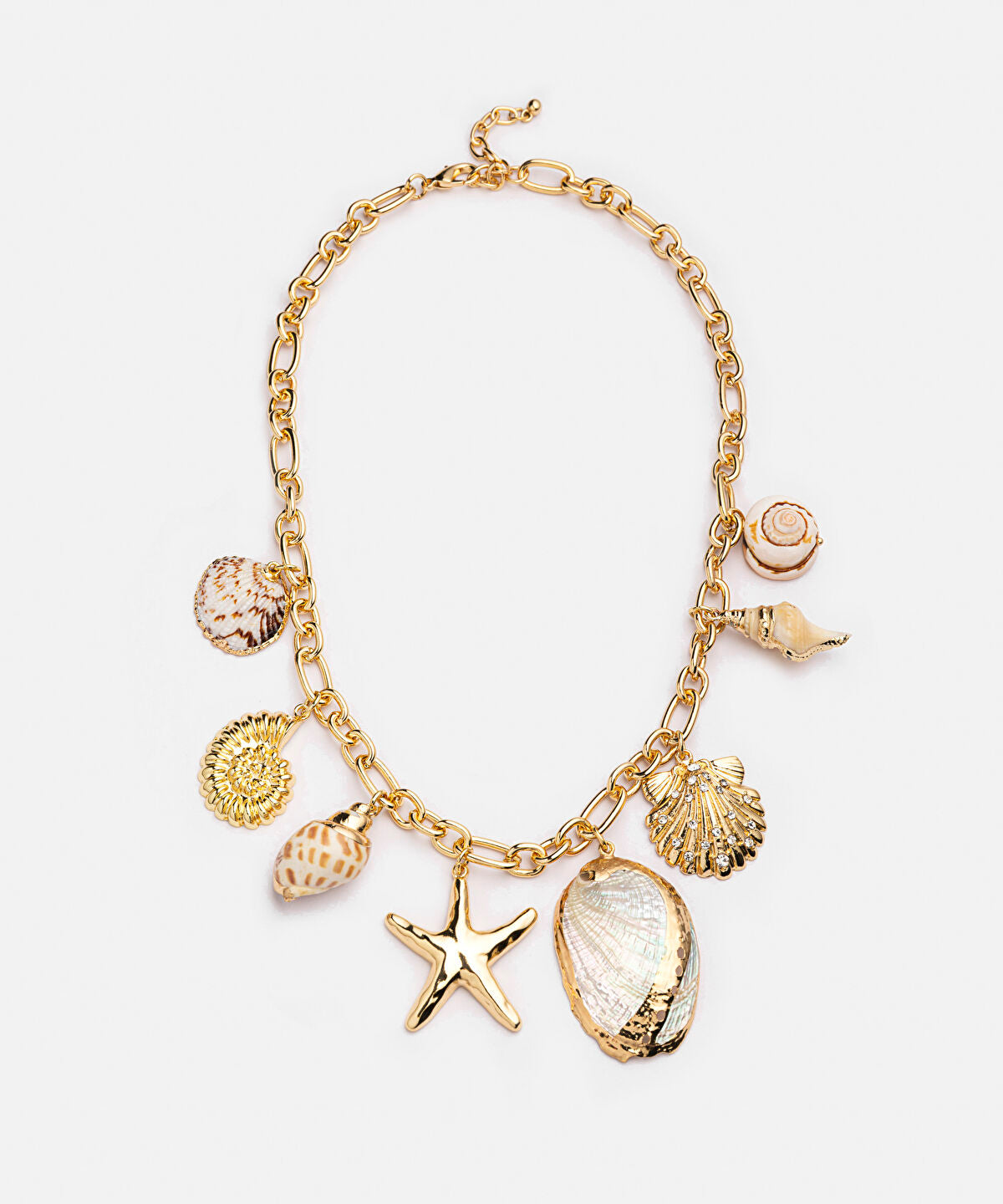 Seashell Charm Necklace