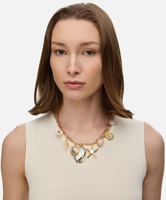 Seashell Charm Necklace