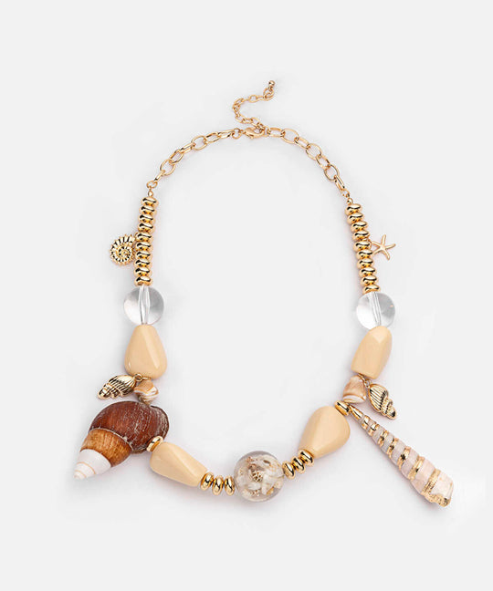 Shell and Resin Necklace