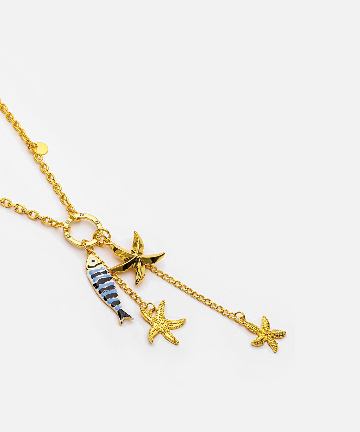Zoomed Marine Inspired Chain Necklace