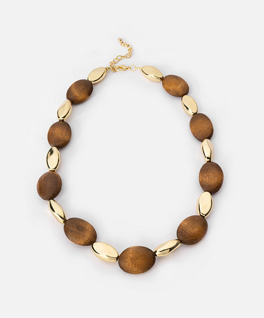 Mixed Wood Element Necklace