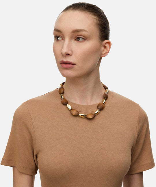 Mixed Wood Element Necklace