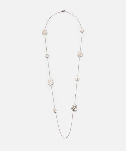 Textured Stainless Steel Necklace