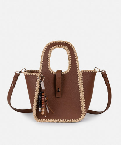 Contrast Stitch Bag