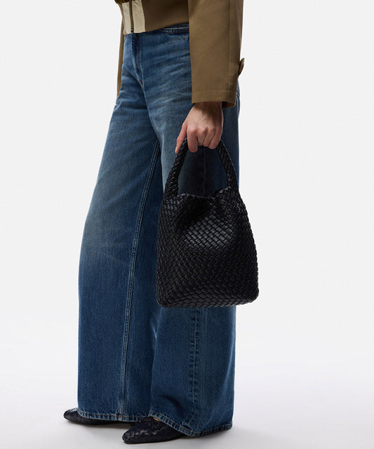 Lattice Slouchy Small Bag