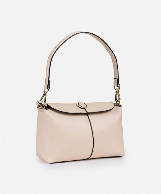 Dual Strap Faux Leather Bag