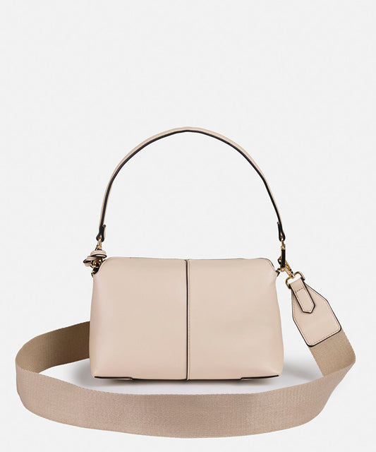 Dual Strap Faux Leather Bag