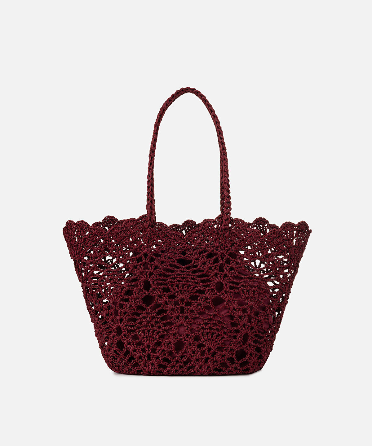 Zoomed Two Piece Knit Bag