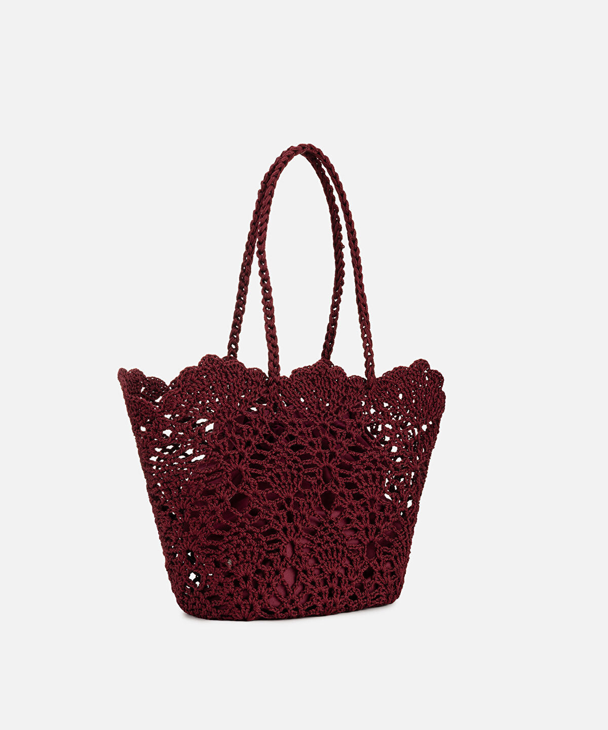 Zoomed Two Piece Knit Bag