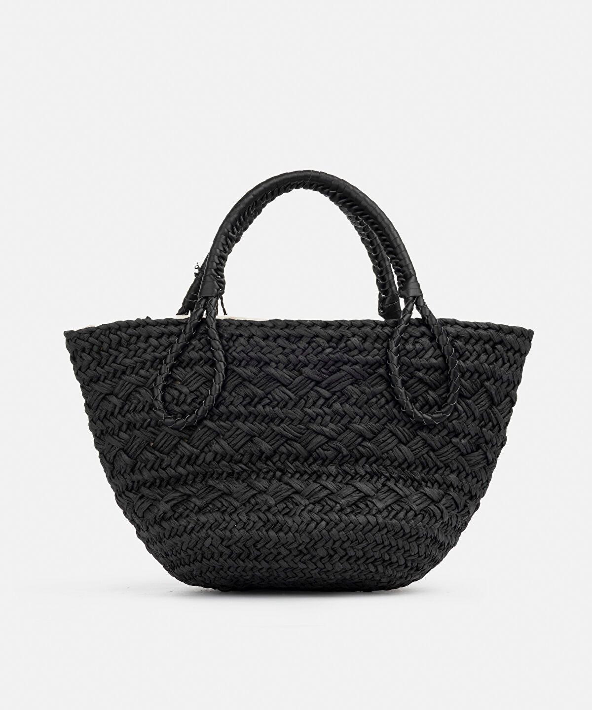 Zoomed Contrast Tassel Bag