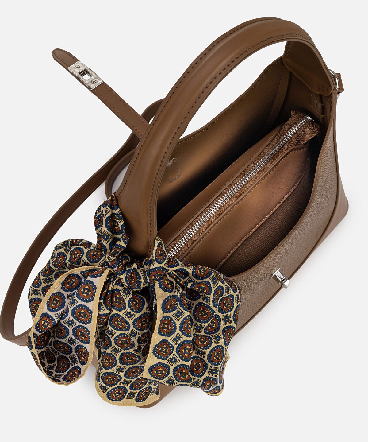 Zoomed Arcade Scarf-Detailed Bag