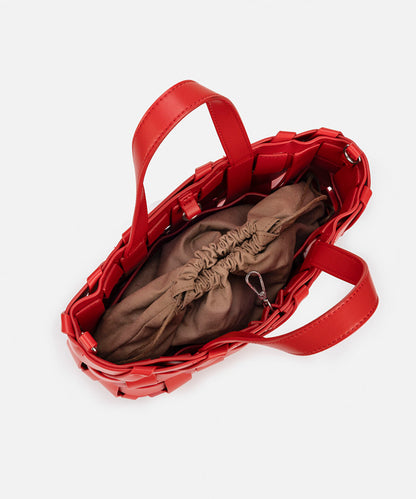 Double Handle Woven Bag
