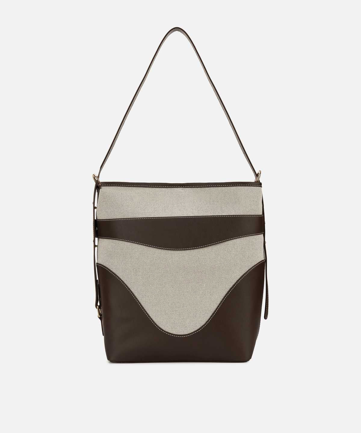 Colorblock Bucket Bag