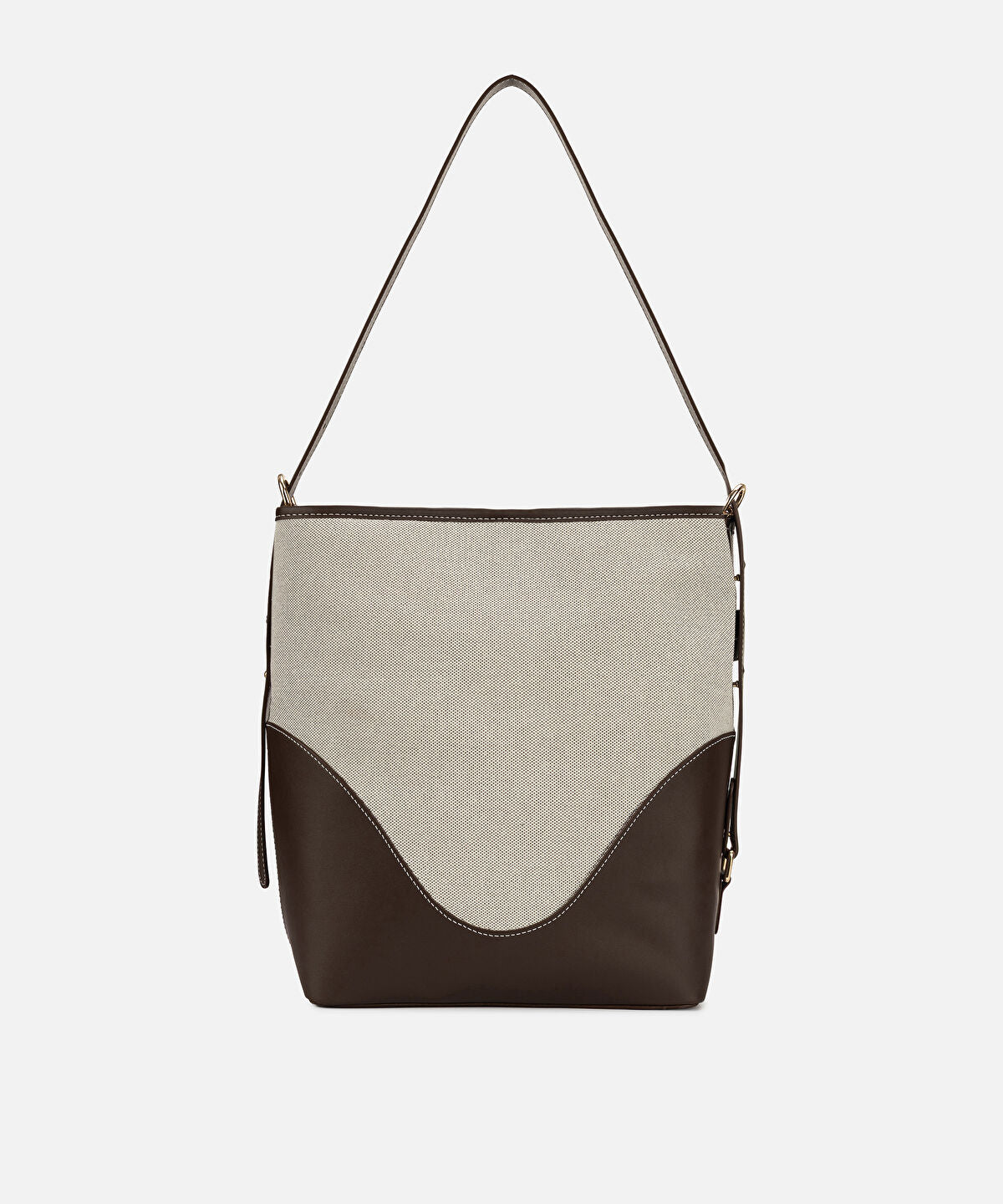 Zoomed Colorblock Bucket Bag