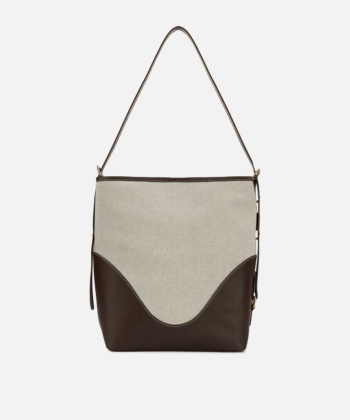 Colorblock Bucket Bag