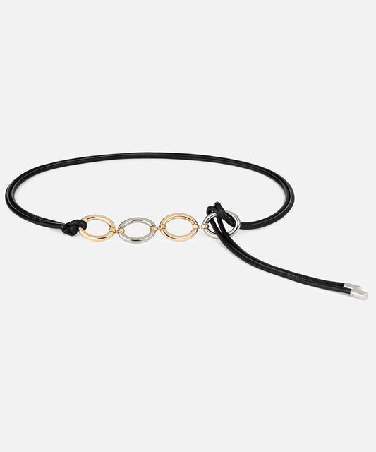 Multi-Piece Cord Belt