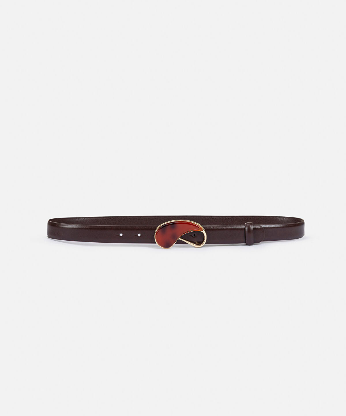 Zoomed Acrylic Detail Buckle Belt